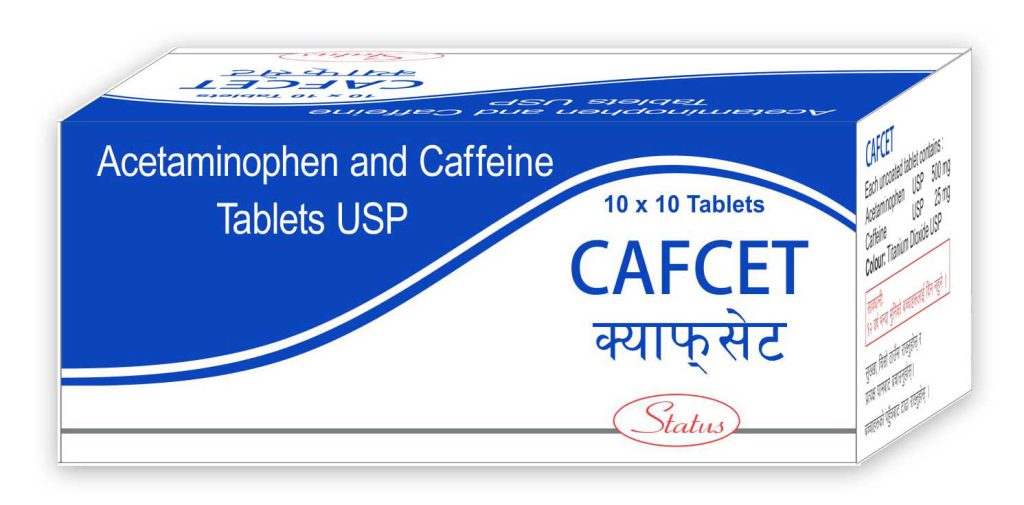 Acetaminophen, Caffeine